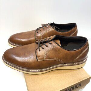 Steve Madden P-Jansen Cognac Dress Shoes | Men’s 10 | Brown - New With Box